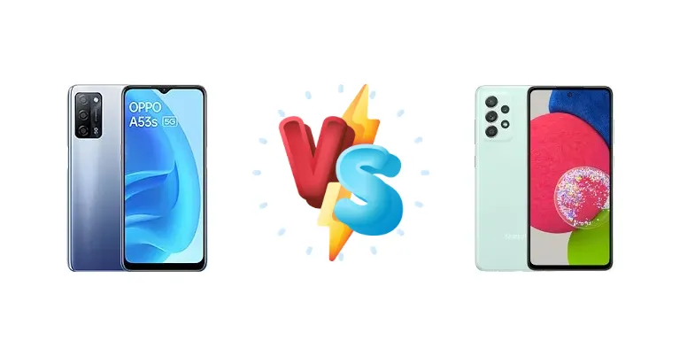Oppo A53s 5G vs Samsung Galaxy A52s 5G
