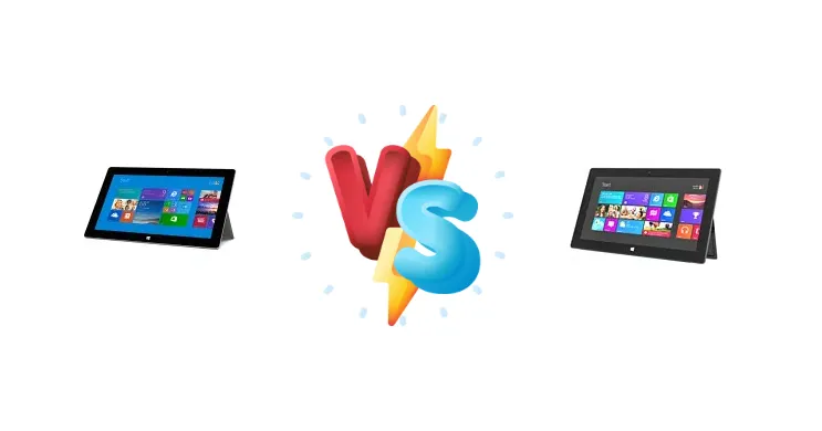 Microsoft Surface 2 vs Microsoft Surface