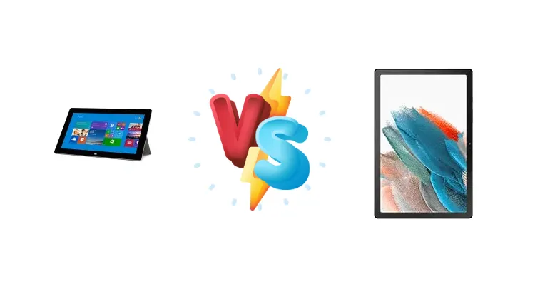 Microsoft Surface 2 vs Samsung Galaxy Tab A8 10.5 (2021)