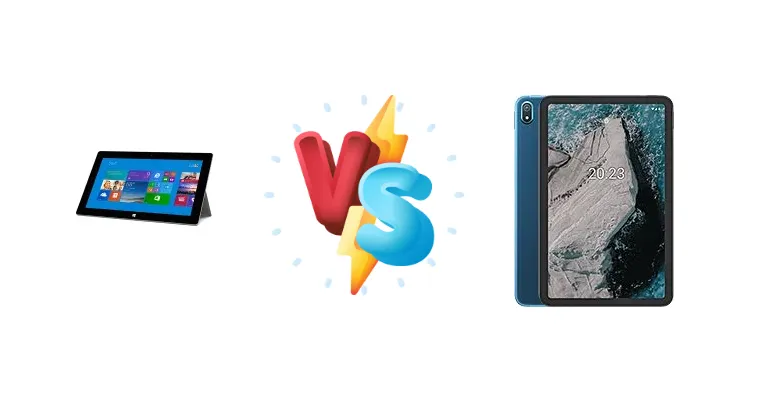 Microsoft Surface 2 vs Nokia T20