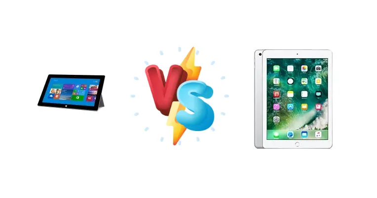 Microsoft Surface 2 vs Apple iPad 9.7 (2017)