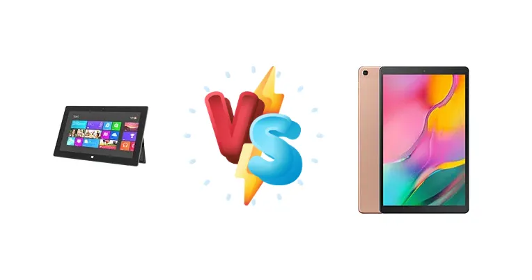 Microsoft Surface vs Samsung Galaxy Tab A 10.1 (2019)