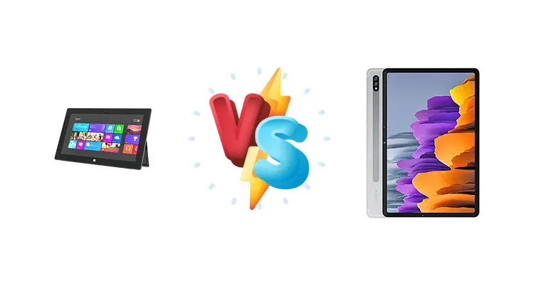 Microsoft Surface vs Samsung Galaxy Tab S7
