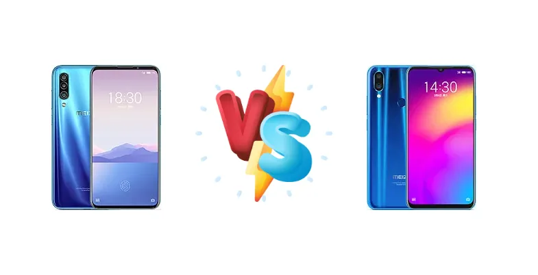 Meizu 16Xs vs Meizu Note 9