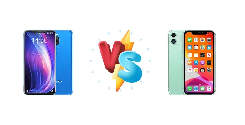 Meizu X8 vs Apple iPhone 11