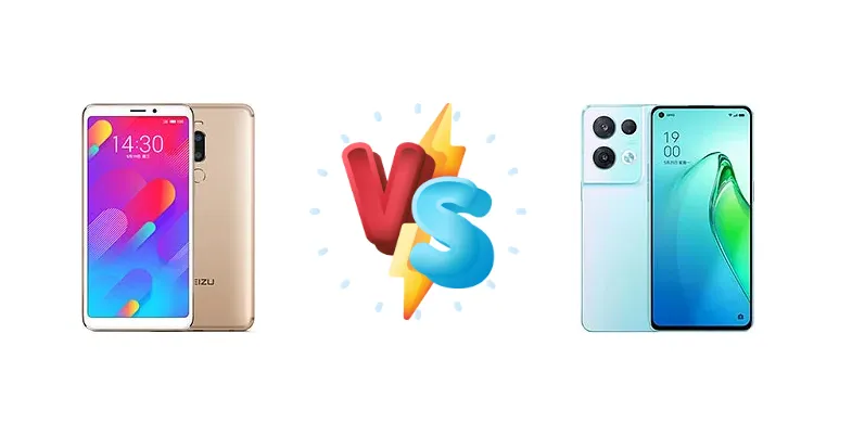 Meizu V8 Pro vs Oppo Reno8 Pro (China)