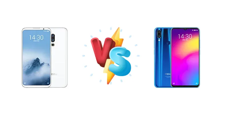 Meizu 16 vs Meizu Note 9