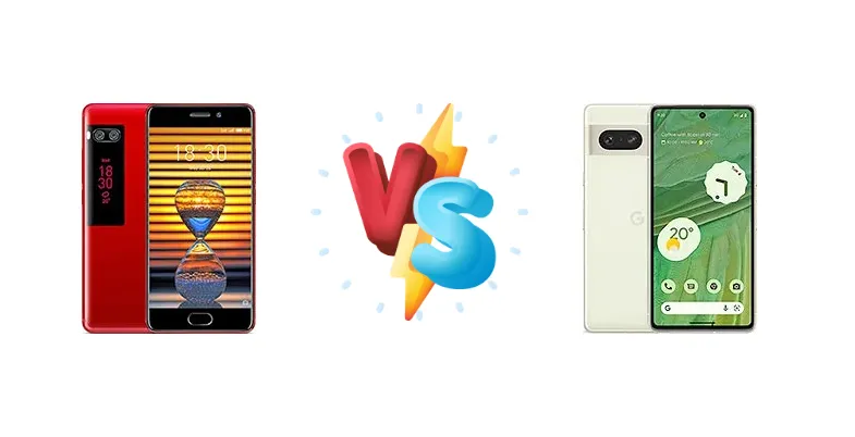 Meizu Pro 7 vs Google Pixel 7