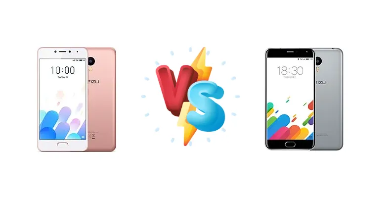 Meizu M5c vs Meizu M1 Metal