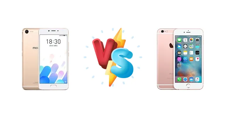 Meizu E2 vs Apple iPhone 6s Plus