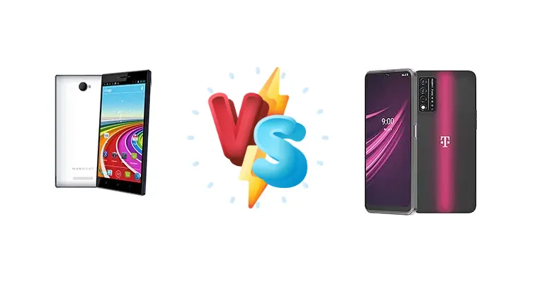 Maxwest Gravity 6 vs T-Mobile REVVL V+ 5G