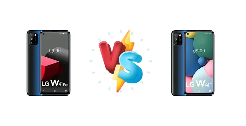 LG W41 Pro vs LG W41+