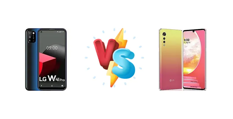 LG W41 Pro vs LG Velvet 5G