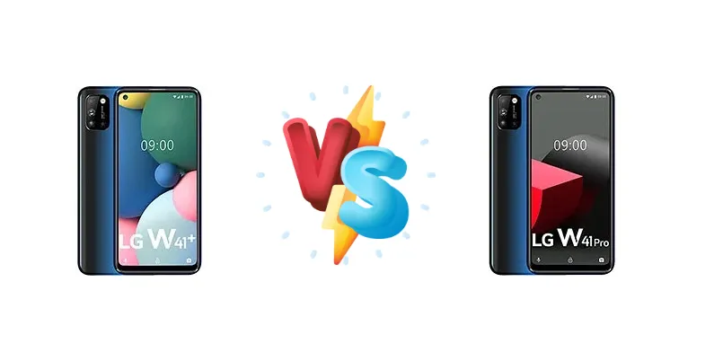LG W41+ vs LG W41 Pro