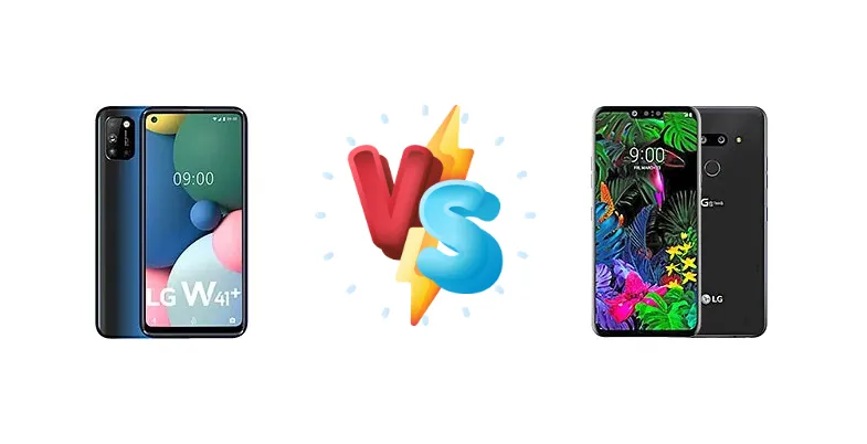 LG W41+ vs LG G8 ThinQ