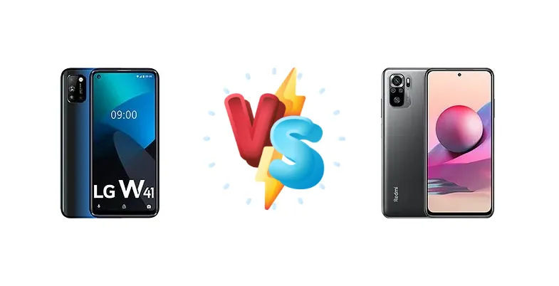 LG W41 vs Xiaomi Redmi Note 10S