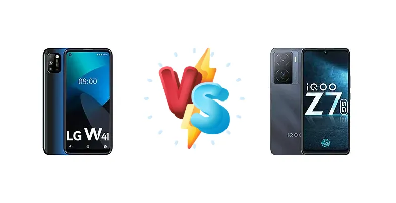 LG W41 vs vivo iQOO Z7