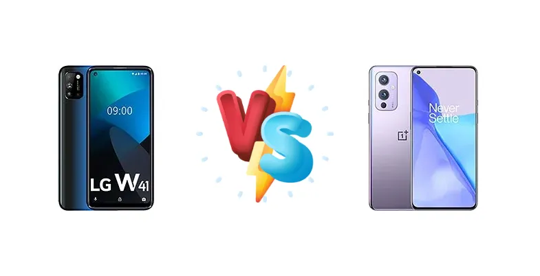 LG W41 vs OnePlus 9