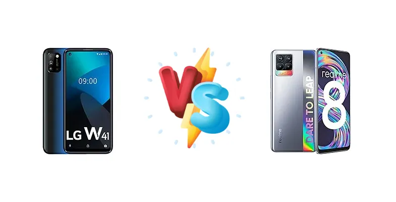 LG W41 vs Realme 8