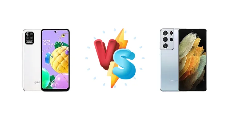 LG Q52 vs Samsung Galaxy S21 Ultra 5G