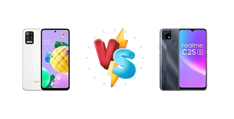 LG Q52 vs Realme C25s