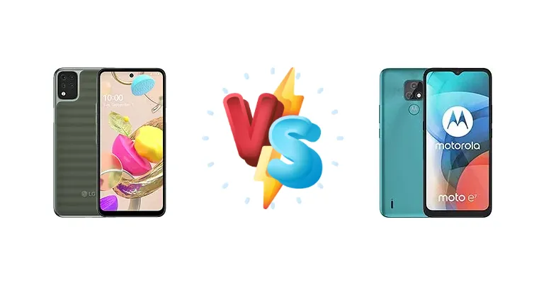 LG K42 vs Motorola Moto E7