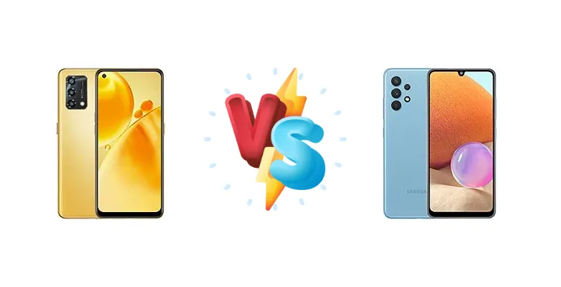Oppo F19s vs Samsung Galaxy A32