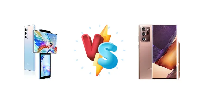 LG Wing 5G vs Samsung Galaxy Note20 Ultra 5G