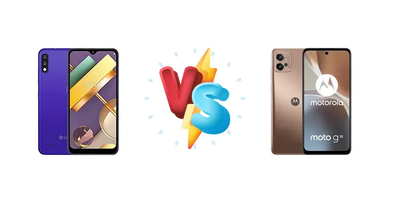 LG K22 vs Motorola Moto G32