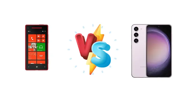 HTC 8X vs Galaxy S23: A Generational Tech Showdown