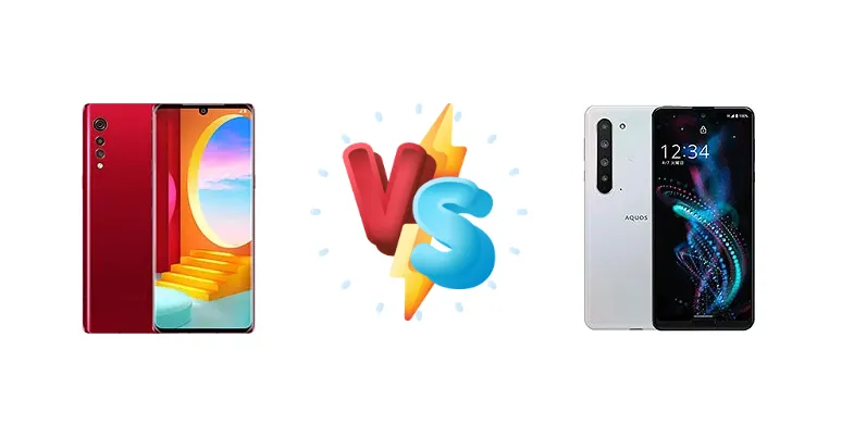 LG Velvet 5G UW vs Sharp Aquos R5G
