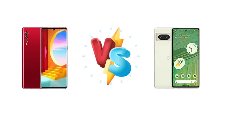 LG Velvet 5G UW vs Google Pixel 7