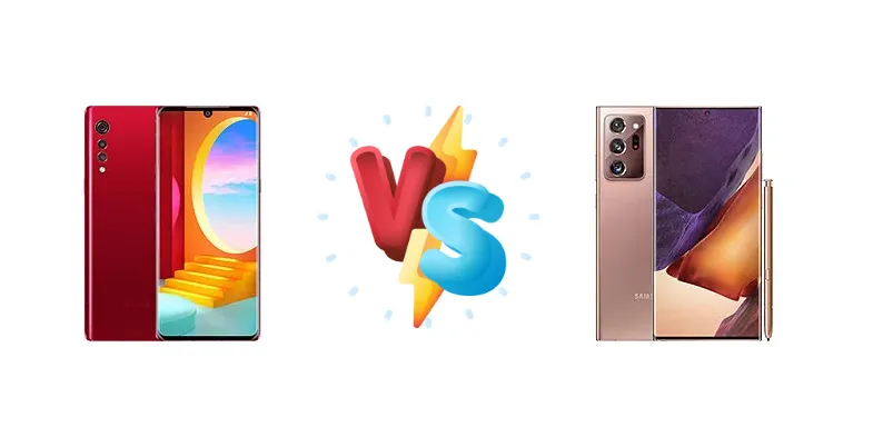 LG Velvet 5G UW vs Samsung Galaxy Note20 Ultra 5G