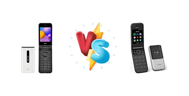 LG Folder 2 vs Nokia 2720 Flip