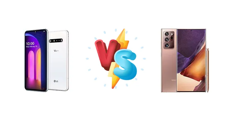 LG V60 ThinQ 5G UW vs Samsung Galaxy Note20 Ultra 5G