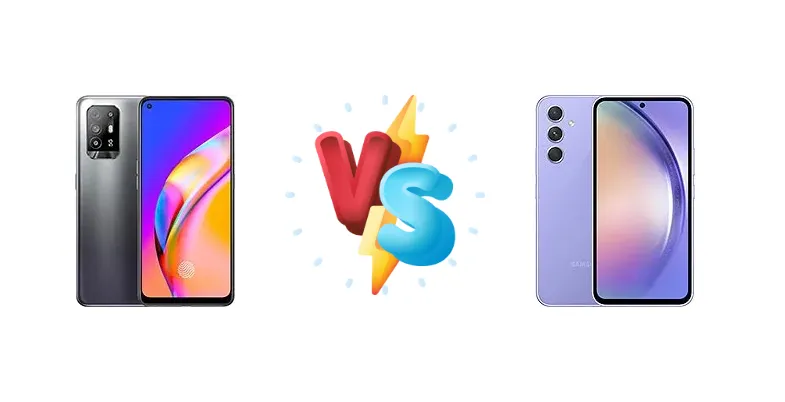 Oppo F19 Pro+ 5G vs Samsung Galaxy A54