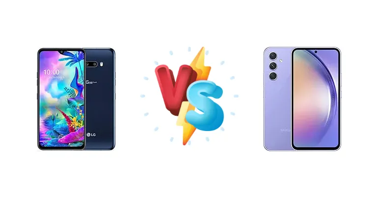 LG G8X ThinQ vs Samsung Galaxy A54