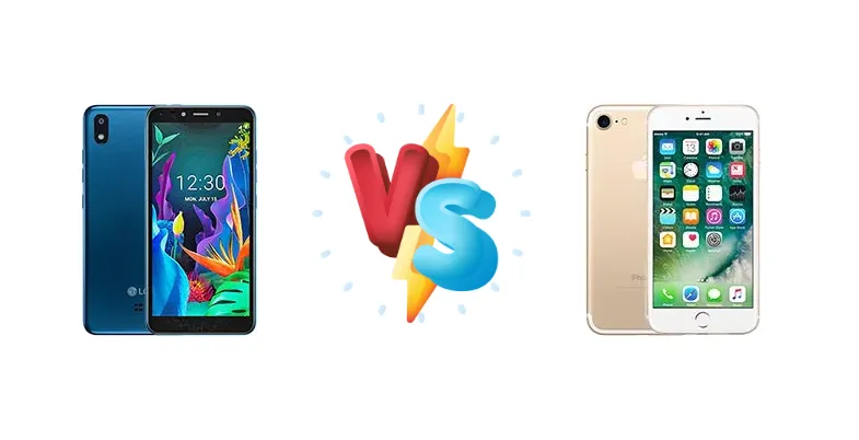 LG K20 (2019) vs Apple iPhone 7