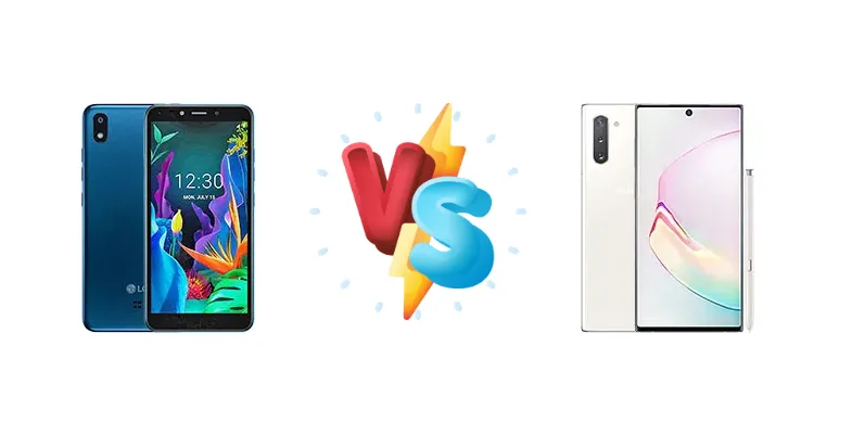 LG K20 (2019) vs Samsung Galaxy Note10 5G