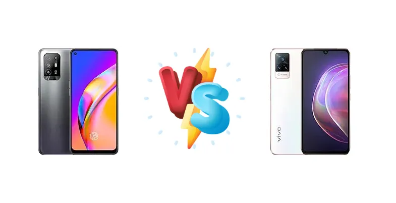 Oppo F19 Pro+ 5G vs vivo V21 5G