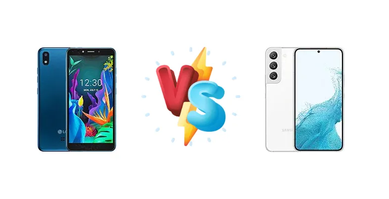 LG K20 (2019) vs Samsung Galaxy S22 5G