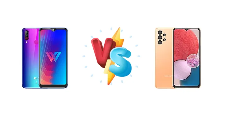 LG W30 vs Samsung Galaxy A13