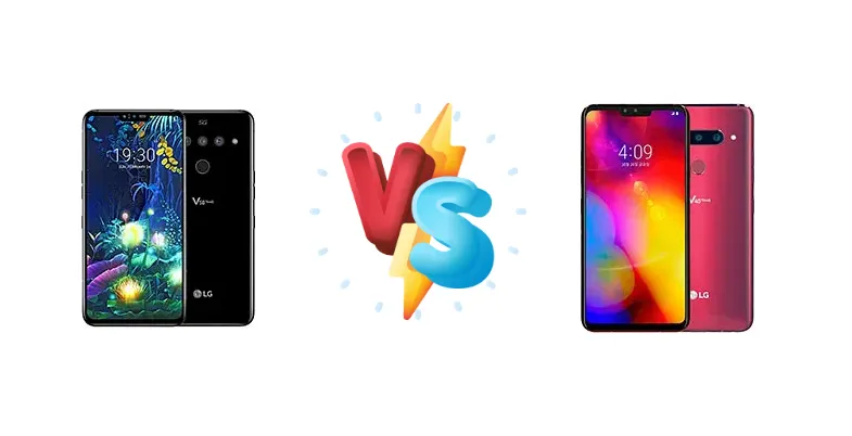 LG V50 ThinQ 5G vs LG V40 ThinQ