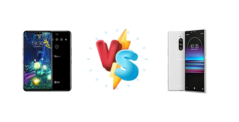 LG V50 ThinQ 5G vs Sony Xperia 1