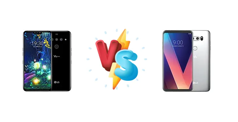 LG V50 ThinQ 5G vs LG V30