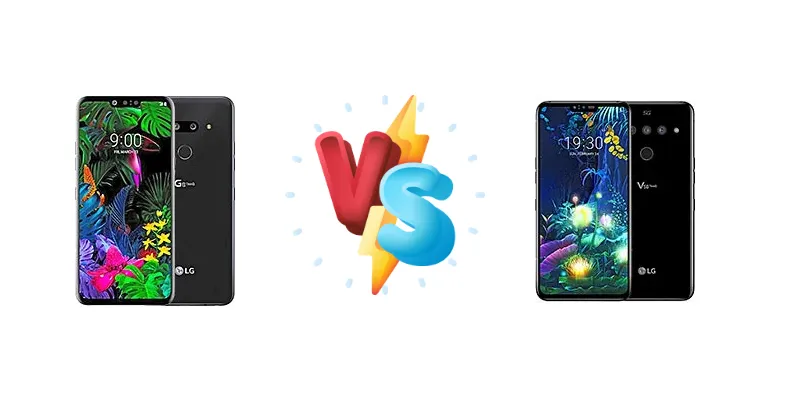 LG G8 ThinQ vs LG V50 ThinQ 5G