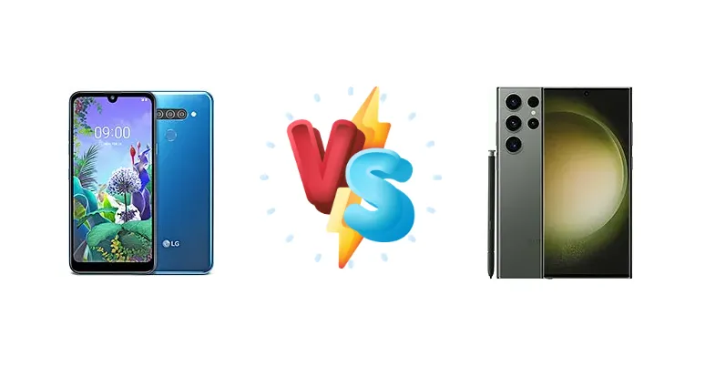 LG Q60 vs Samsung Galaxy S23 Ultra