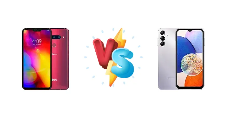 LG V40 ThinQ vs Samsung Galaxy A14 5G