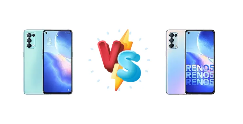Oppo Reno5 K vs Oppo Reno5 4G