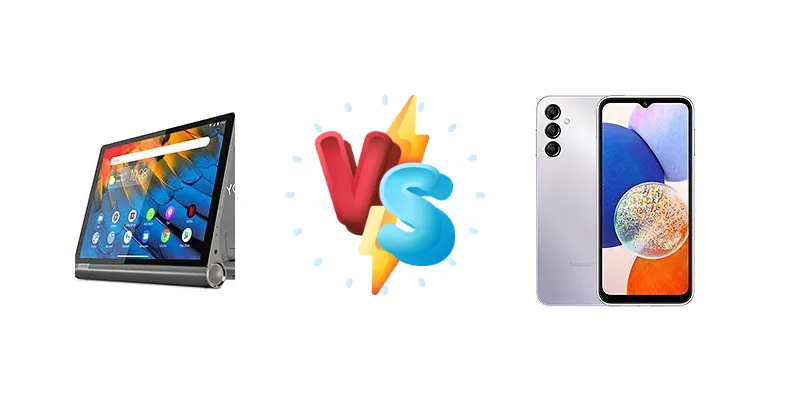 Lenovo Yoga Smart Tab vs Samsung Galaxy A14 5G: Budget Tablet vs 5G Smartphone